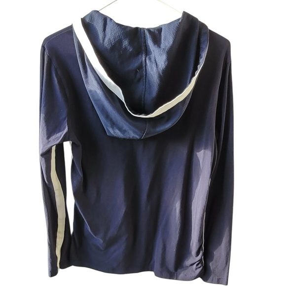 💙👔 Armani Exchange Navy Stretch Hoodie 👔💙 - Picture 5 of 7